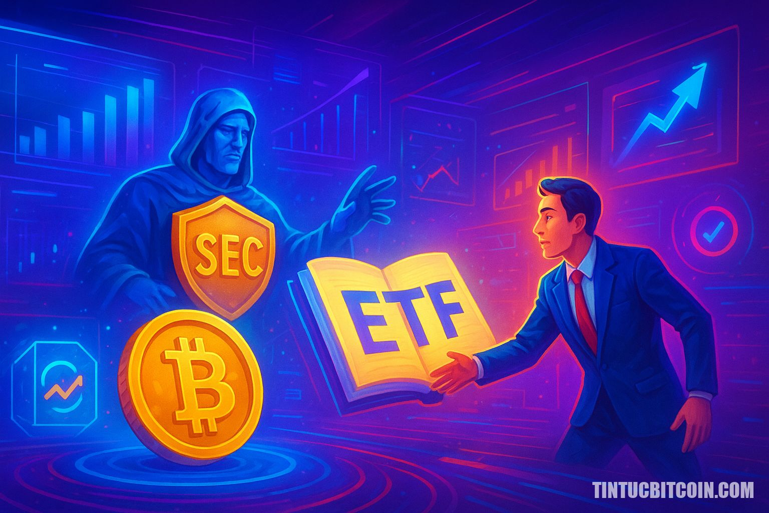 SEC xem xét quy định ETF cho quỹ crypto và thị trường dự đoán