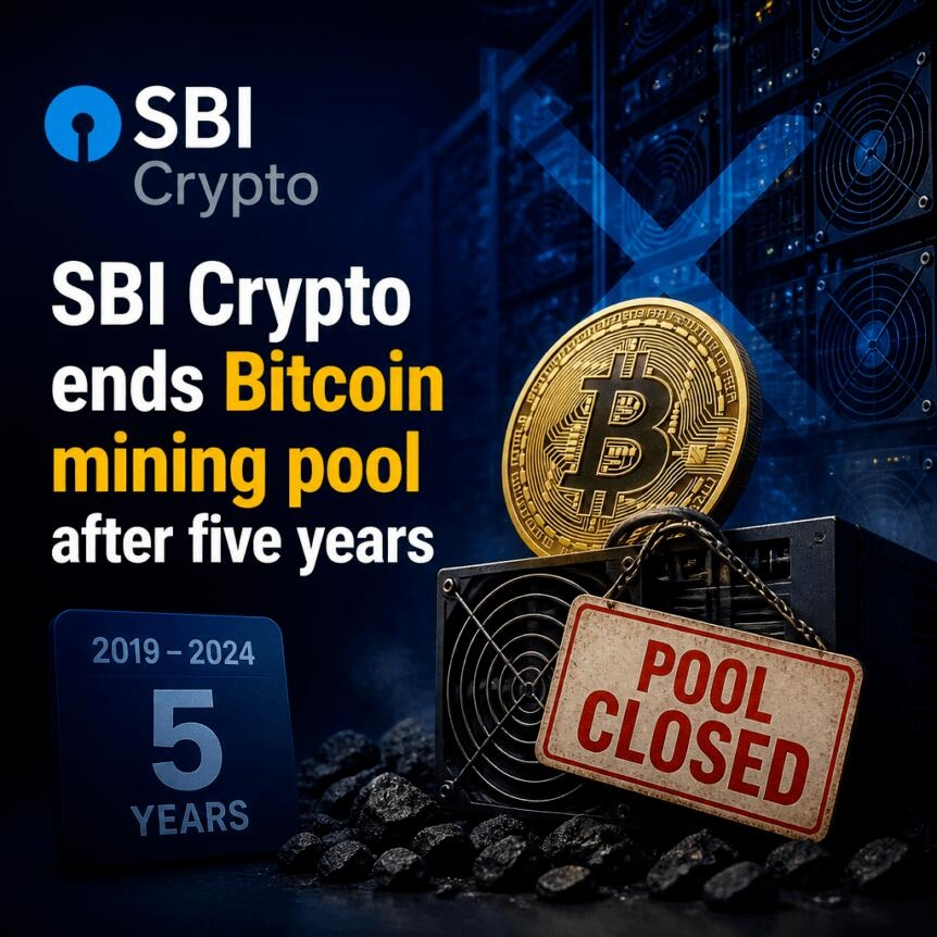 Sbi Crypto Ends Bitcoin Mining Pool After Five Years