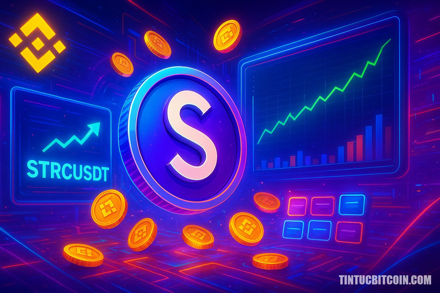 Binance ra mắt STRCUSDT và 8 hợp đồng vĩnh viễn mới
