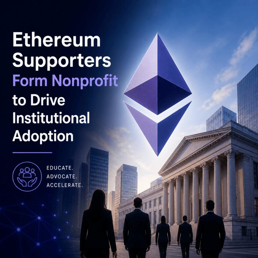 Ethereum Supporters Form Nonprofit To Drive Institutional Adoption