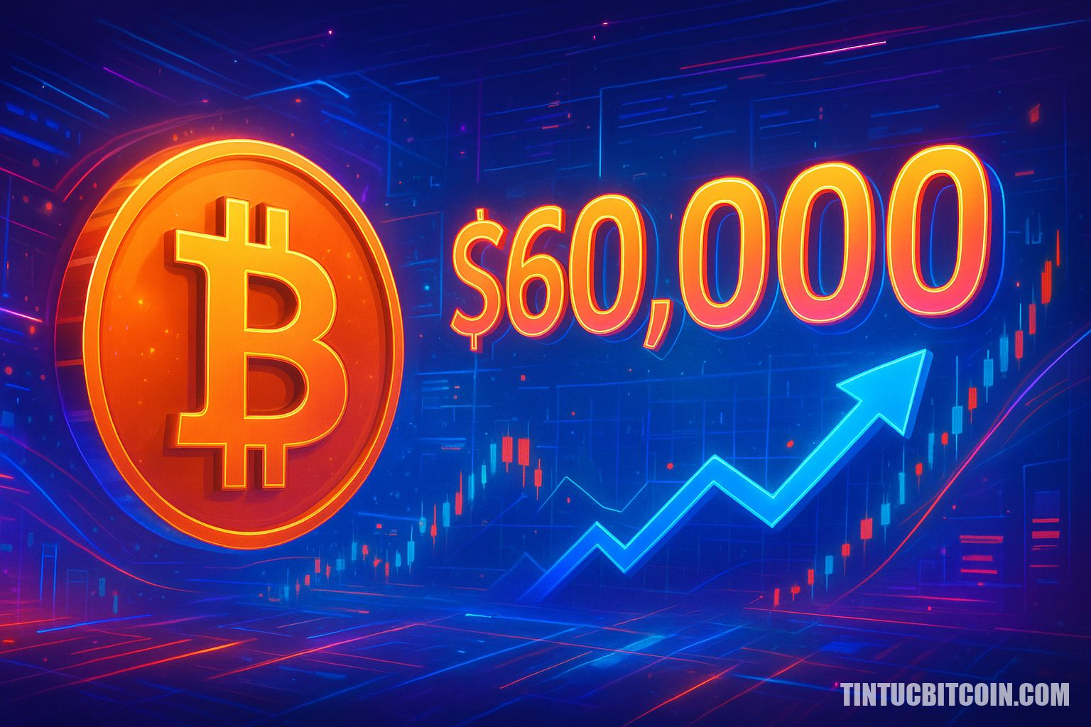 Bitcoin lấy lại mốc 60.000 USD: Đợt tăng chỉ là short squeeze?