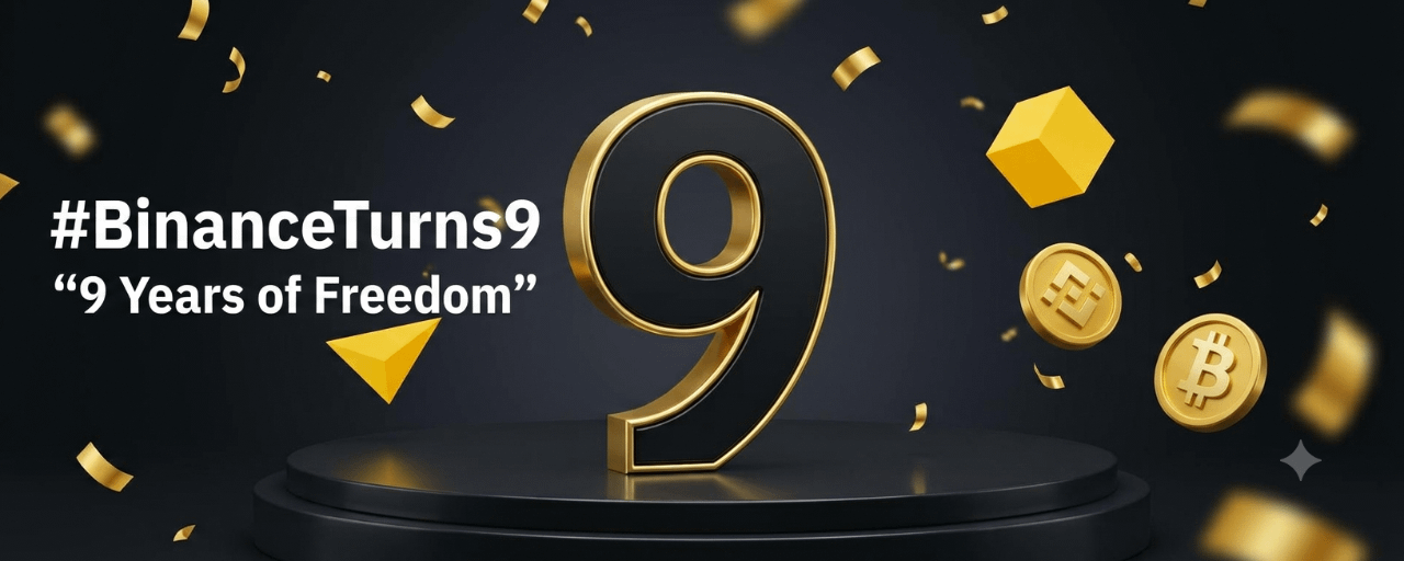 Binance Turns 9: Celebrating Nine Years of Crypto Innovation