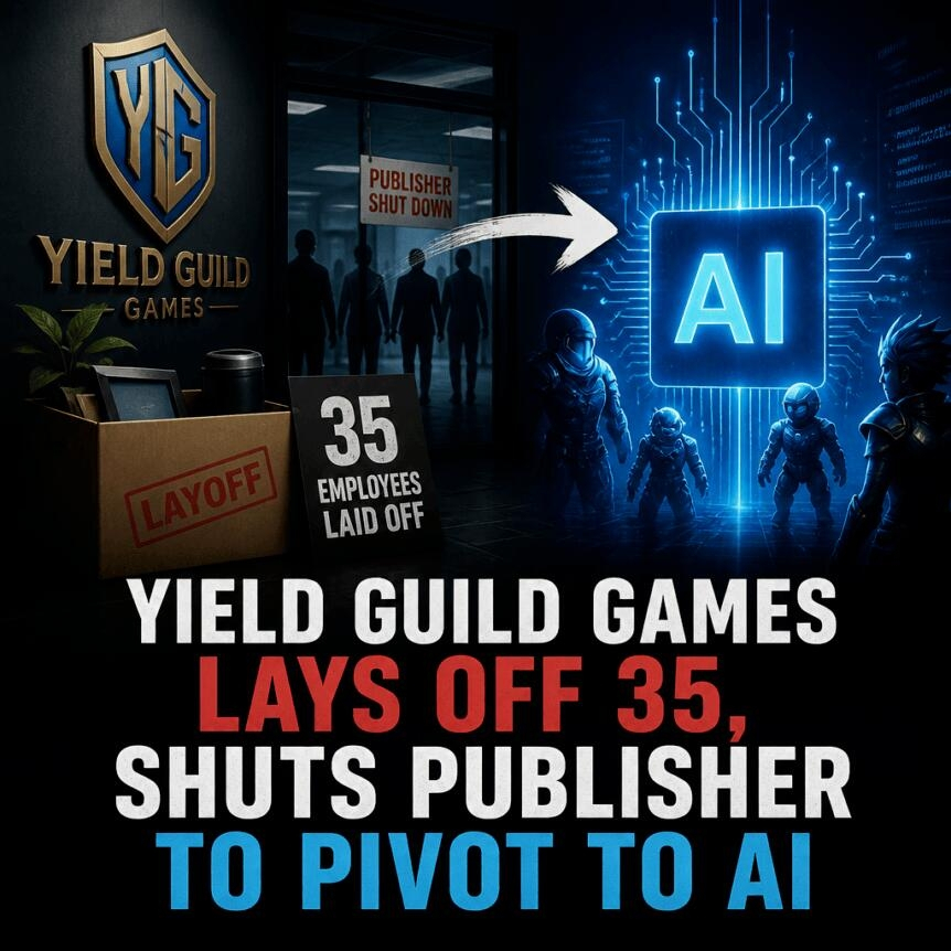 Yield Guild Games Lays Off 35, Shuts Publisher To Pivot To Ai