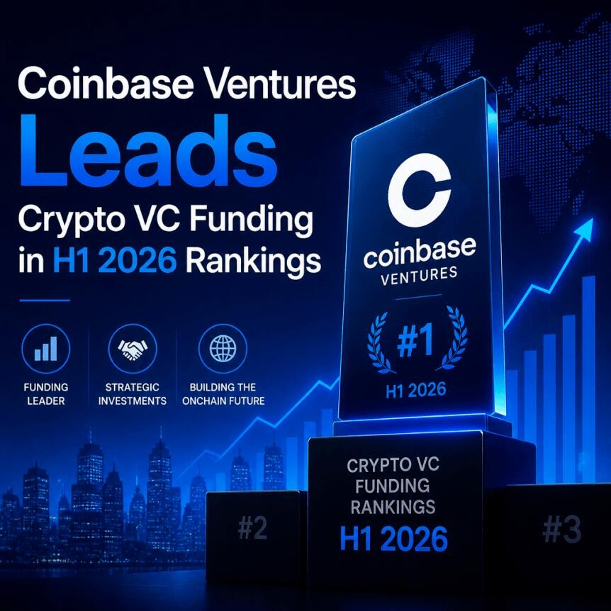Coinbase Ventures Leads Crypto Vc Funding In H1 2026 Rankings