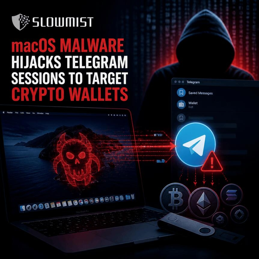 Slowmist: Macos Malware Hijacks Telegram Sessions To Target Crypto Wallets