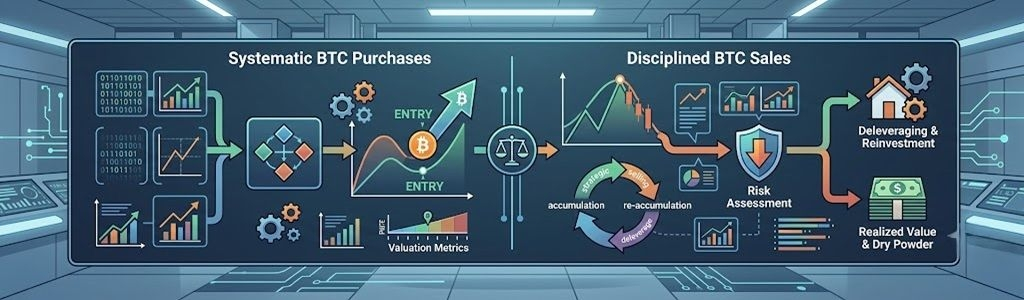 CryptoQuant warns that Strategy needs to define a systematic model for buying and selling Bitcoin.