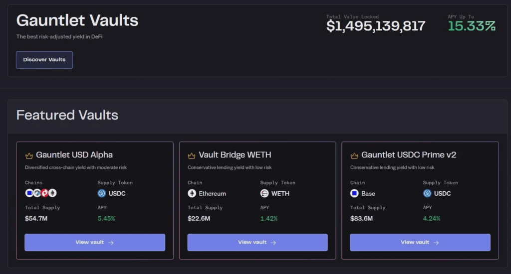Gauntlet Vaults