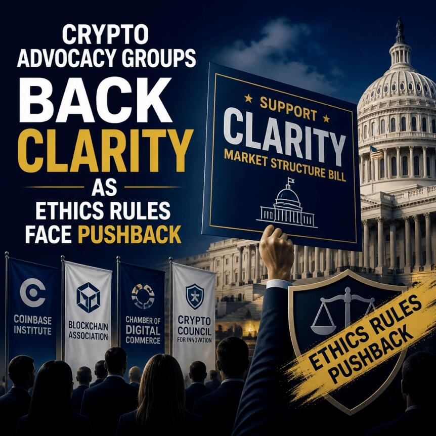 Crypto Advocacy Groups Back Clarity As Ethics Rules Face Pushback