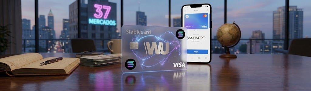Western Union launches stablecoin card on Solana