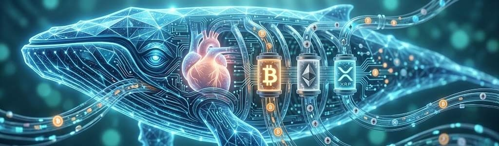 Whales drive Bitcoin, Ethereum, and XRP
