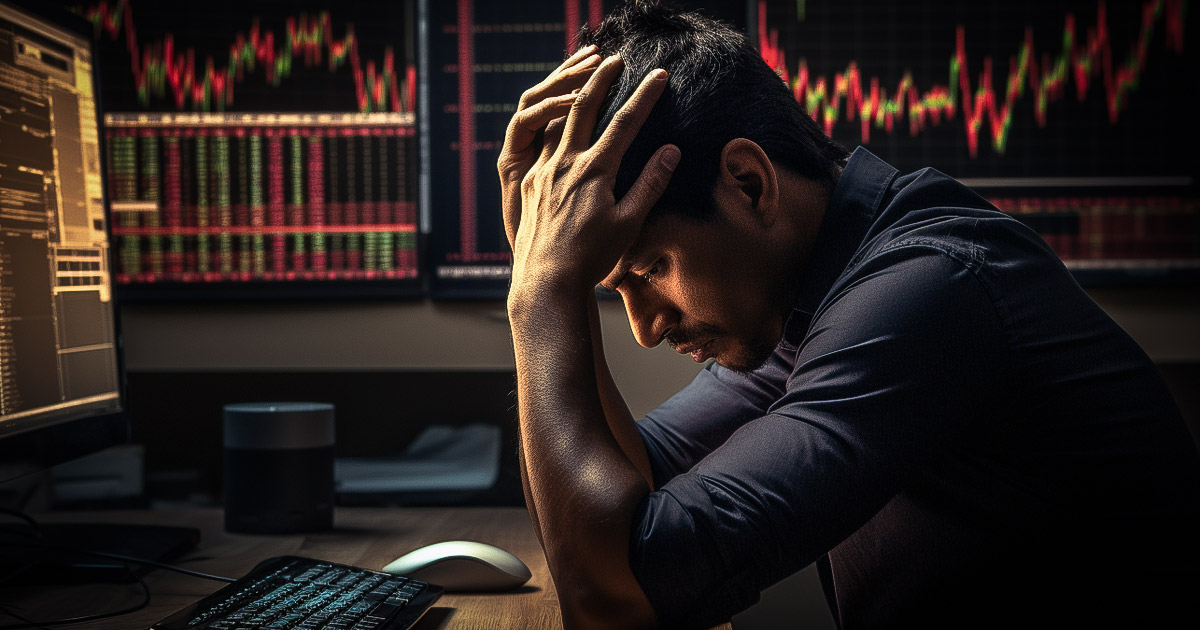 Thương nhân crypto căng thẳng, hoảng loạn sau các khoản thua lỗ lớn