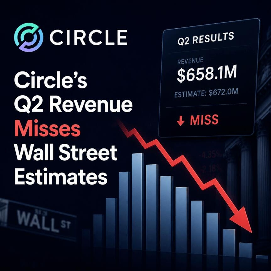 Circle’s Q2 Revenue Misses Wall Street Estimates
