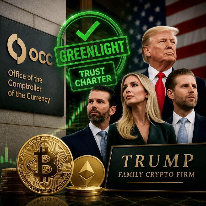 Occ Greenlights Trump Family Crypto Firm For Trust Charter