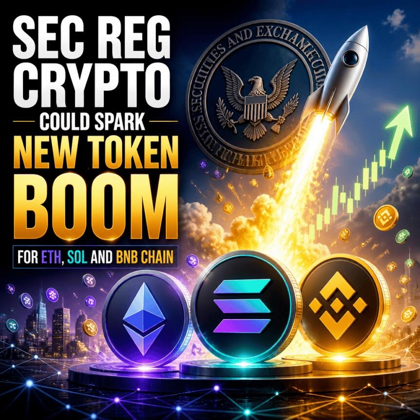 Sec Reg Crypto Could Spark New Token Boom For Eth Sol And Bnb Chain
