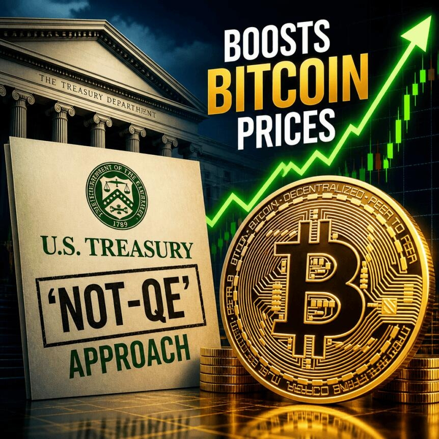 Us Treasury’s ‘not-Qe’ Approach Boosts Bitcoin Prices
