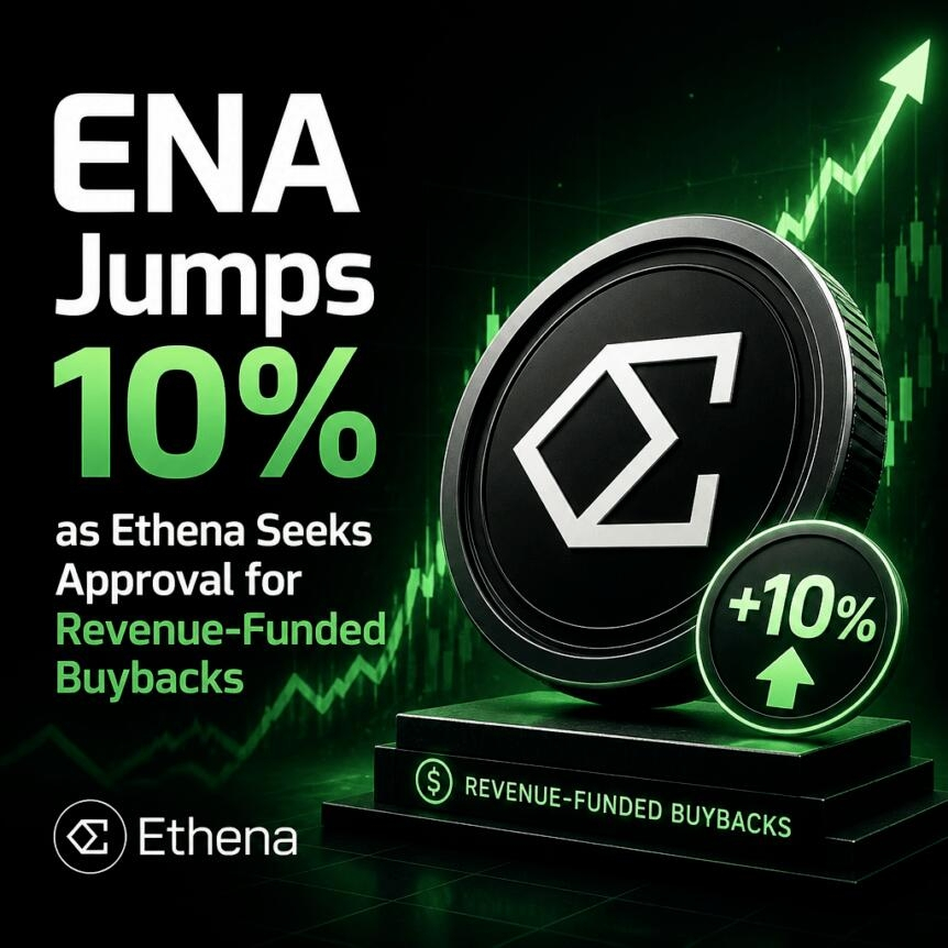 Ena Jumps 10% As Ethena Seeks Approval For Revenue-Funded Buybacks