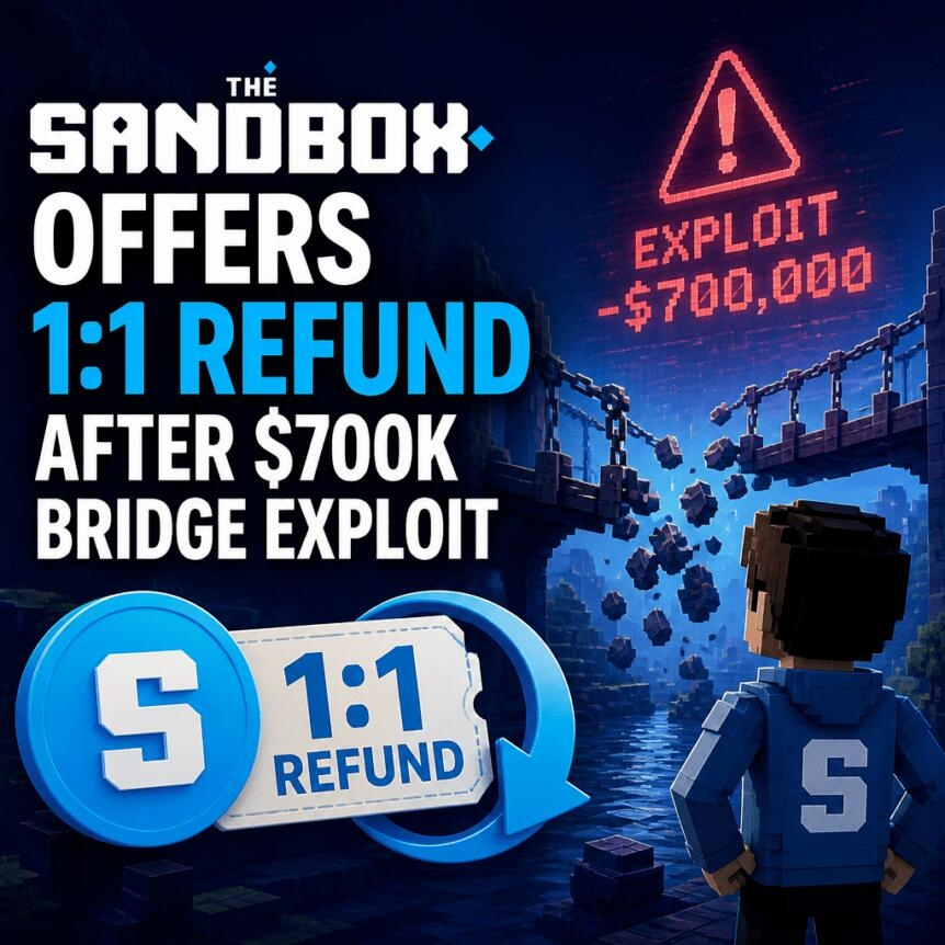 The Sandbox Offers 1:1 Refund After $700k Bridge Exploit