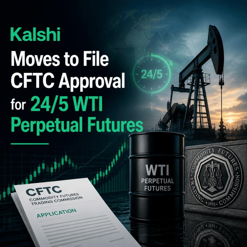 Kalshi Moves To File Cftc Approval For 24/5 Wti Perpetual Futures