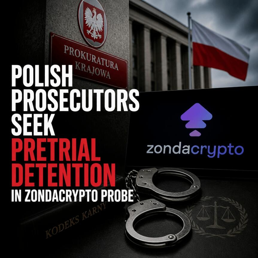 Polish Prosecutors Seek Pretrial Detention In Zondacrypto Probe