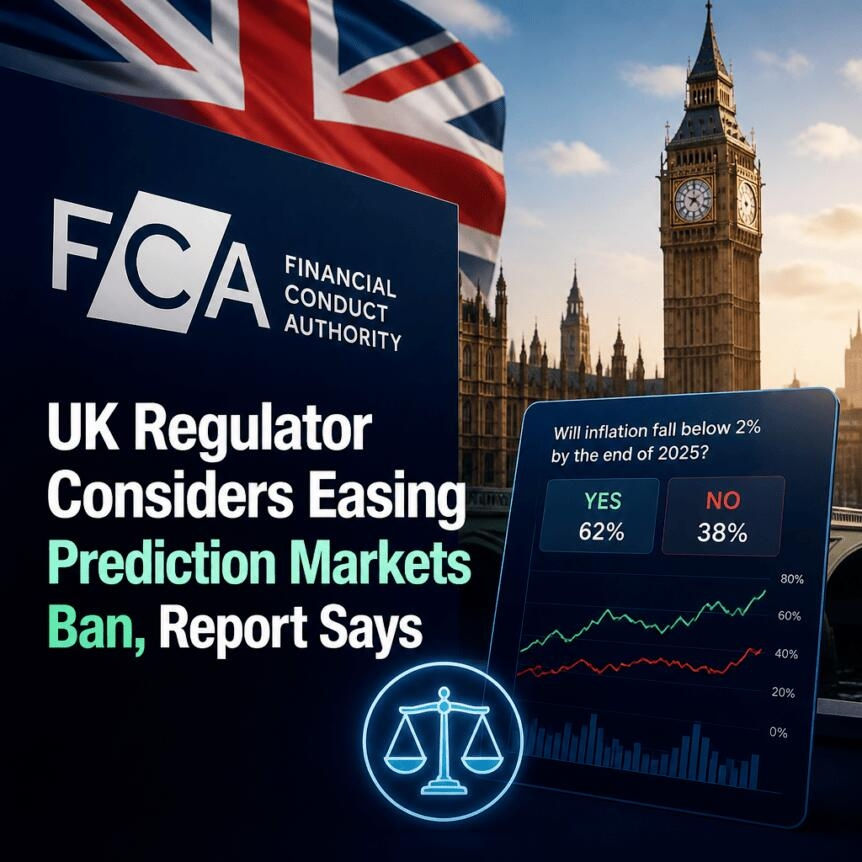 Uk Regulator Considers Easing Prediction Markets Ban, Report Says
