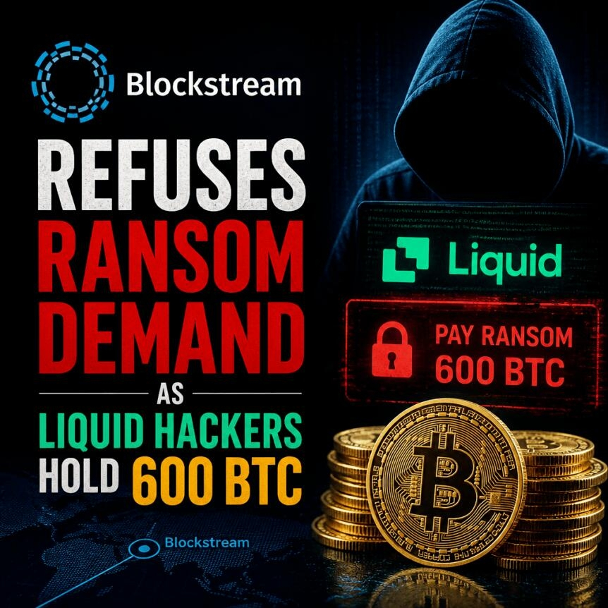 Blockstream Refuses Ransom Demand As Liquid Hackers Hold 600 Btc