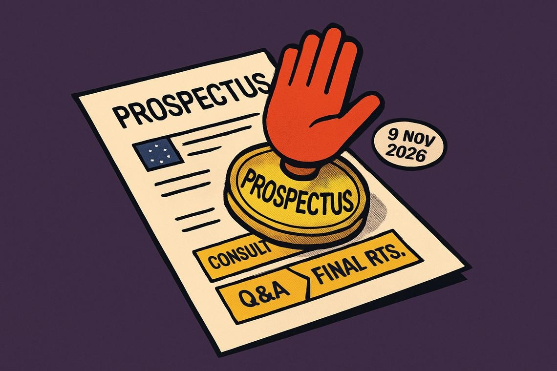ESMA Prospectus updates