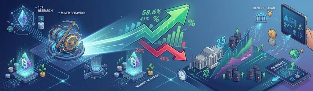 A 10X Research miner indicator triggered a Bitcoin buy signal after averaging returns of 58.6%.