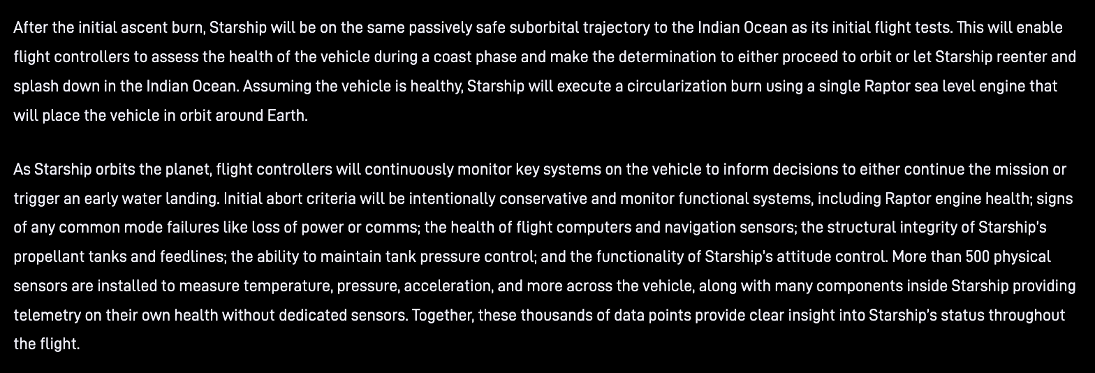 SpaceX to decide Starship's orbit mid-flight on Flight 14.