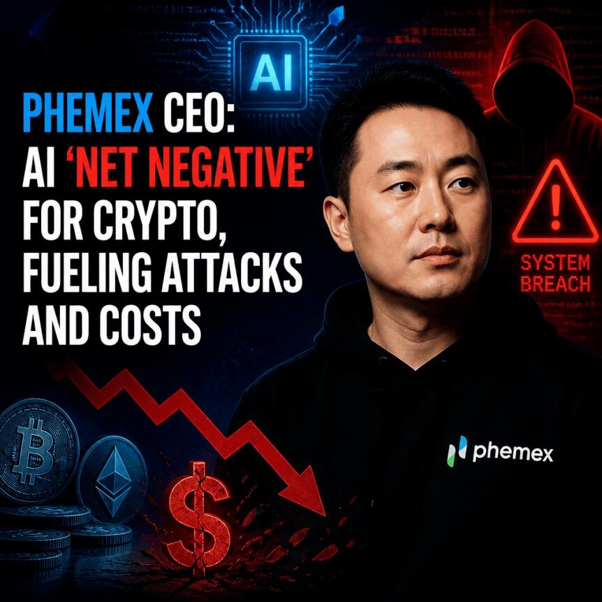 Phemex Ceo: Ai ‘net Negative’ For Crypto, Fueling Attacks And Costs