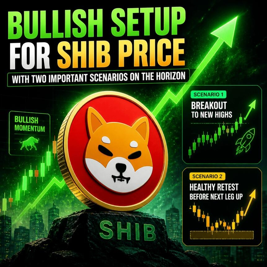 Bullish Setup For Shib Price With Two Important Scenarios On The Horizon