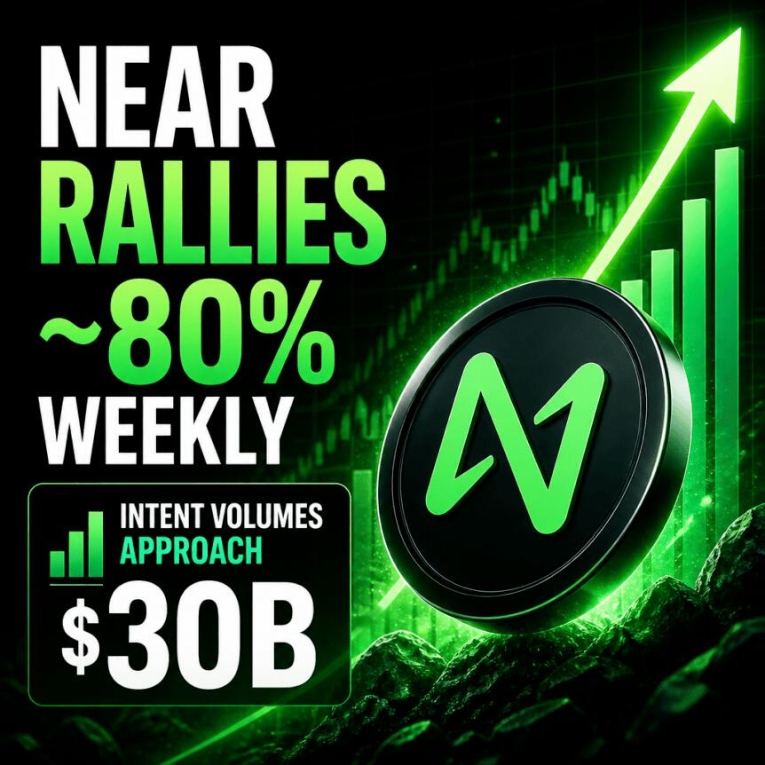 Near Rallies ~80% Weekly As Intent Volumes Approach $30b