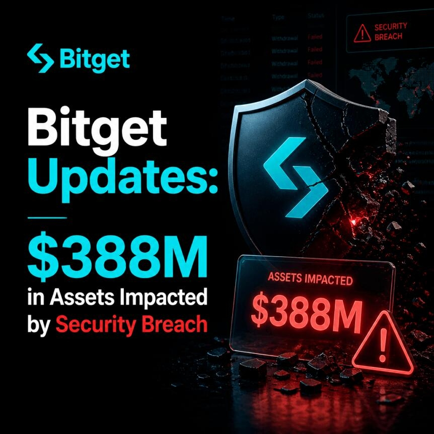 Bitget Updates: $388m In Assets Impacted By Security Breach