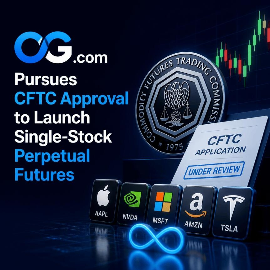 Og.com Pursues Cftc Approval To Launch Single-Stock Perpetual Futures