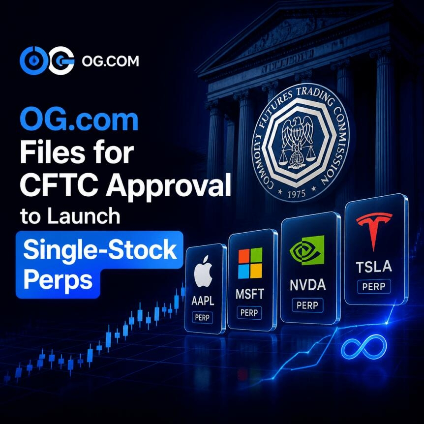 Og.com Files For Cftc Approval To Launch Single-Stock Perps