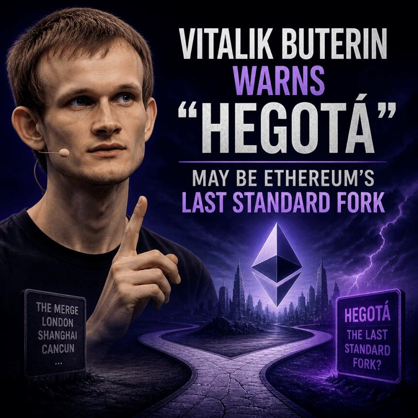 Vitalik Buterin Warns “hegotá” May Be Ethereum’s Last Standard Fork