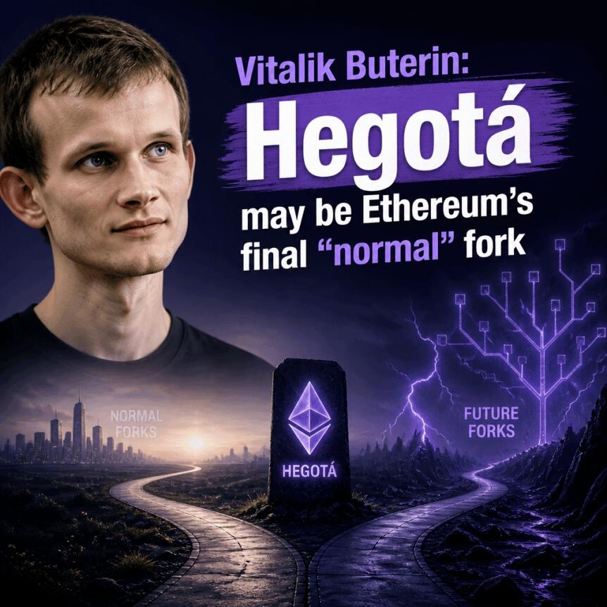 Vitalik Buterin: Hegotá May Be Ethereum’s Final “normal” Fork