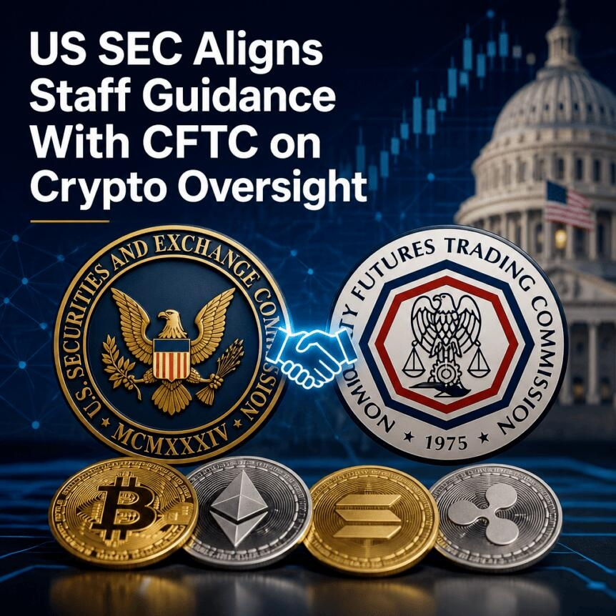 Us Sec Aligns Staff Guidance With Cftc On Crypto Oversight