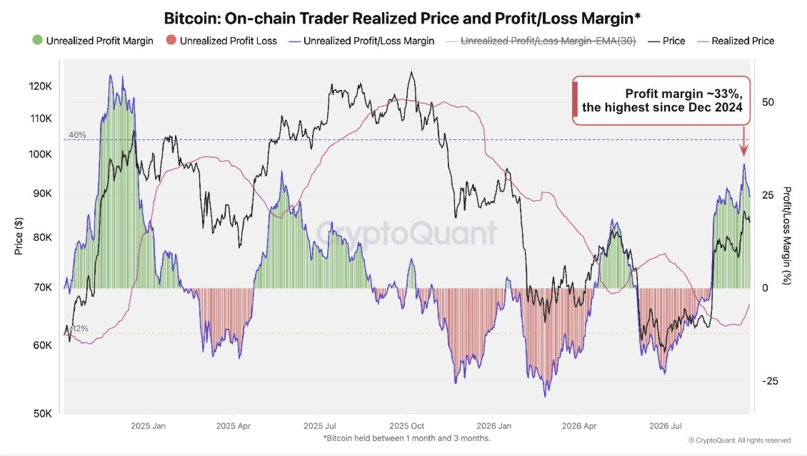Bitcoin On-Chain Trader Analysis