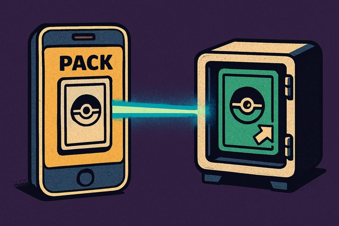 Coinbase Pokémon card packs