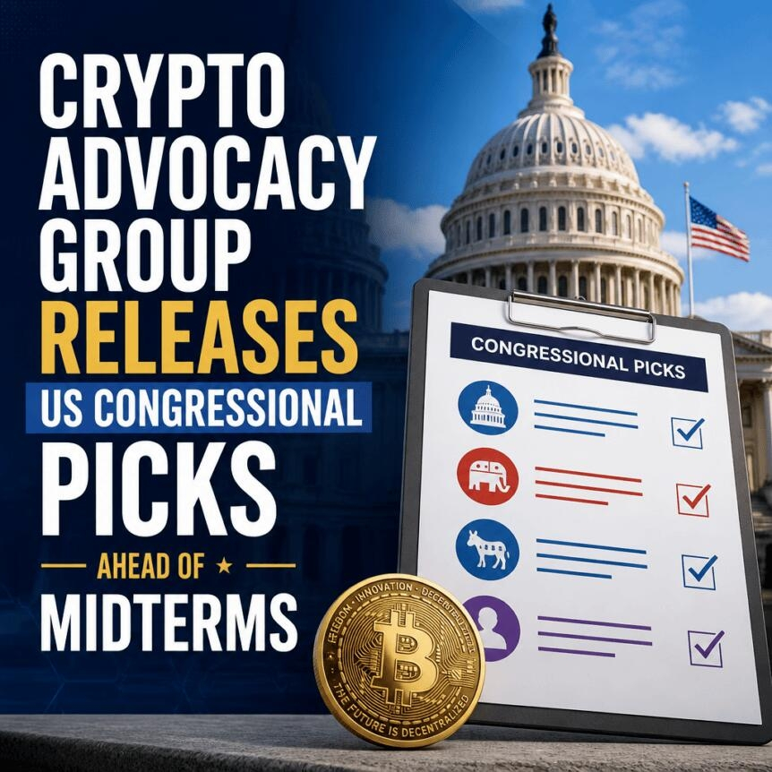 Crypto Advocacy Group Releases Us Congressional Picks Ahead Of Midterms