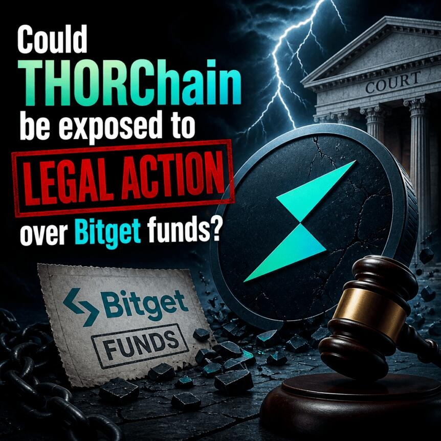 Could Thorchain Be Exposed To Legal Action Over Bitget Funds?