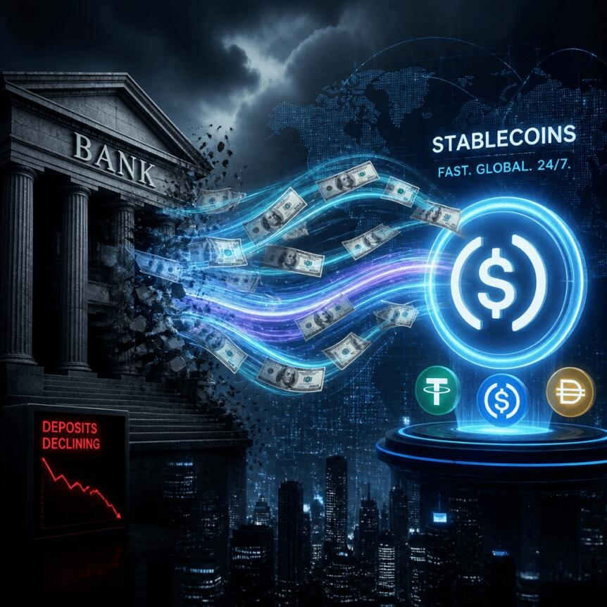 Lightning-Fast Stablecoin Flows Could Pull Liquidity From Banks