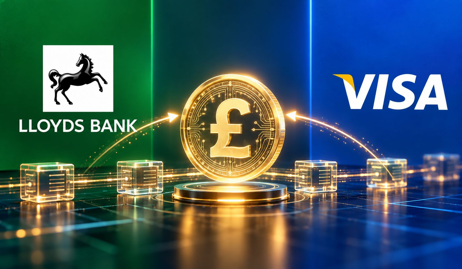 Lloyds Visa Stablecoin Settlement Moves $750K in Live Pilot
