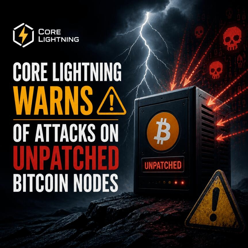 Core Lightning Warns Of Attacks On Unpatched Bitcoin Nodes