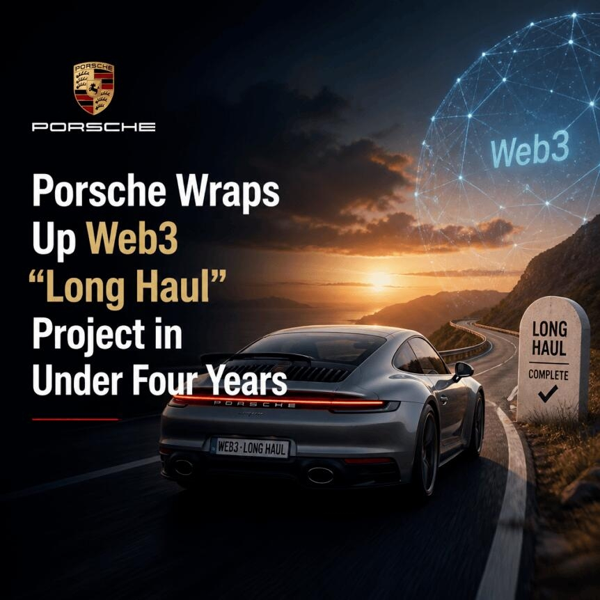 Porsche Wraps Up Web3 “long Haul” Project In Under Four Years
