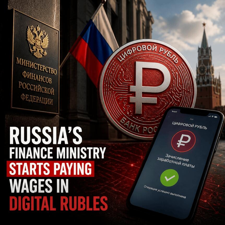 Russia’s Finance Ministry Starts Paying Wages In Digital Rubles