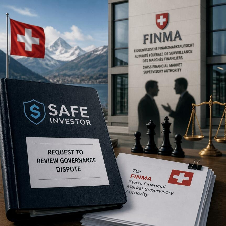 Safe Investor Requests Swiss Regulator To Review Governance Dispute