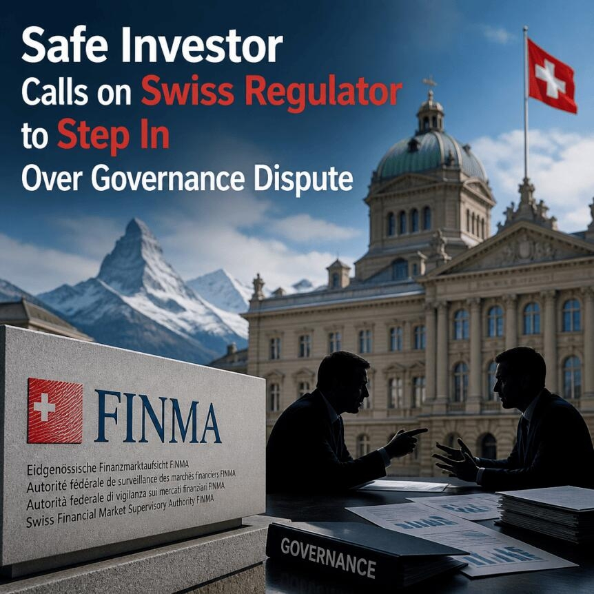 Safe Investor Calls On Swiss Regulator To Step In Over Governance Dispute