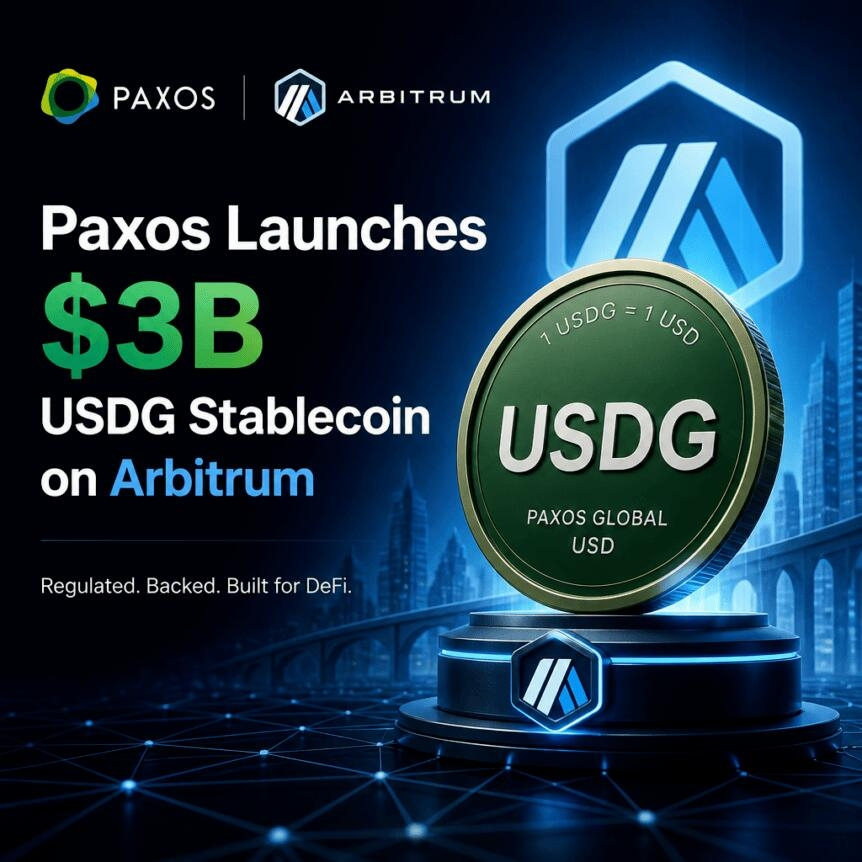 Paxos Launches $3b Usdg Stablecoin On Arbitrum