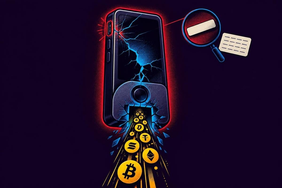 Ledger hardware wallet theft
